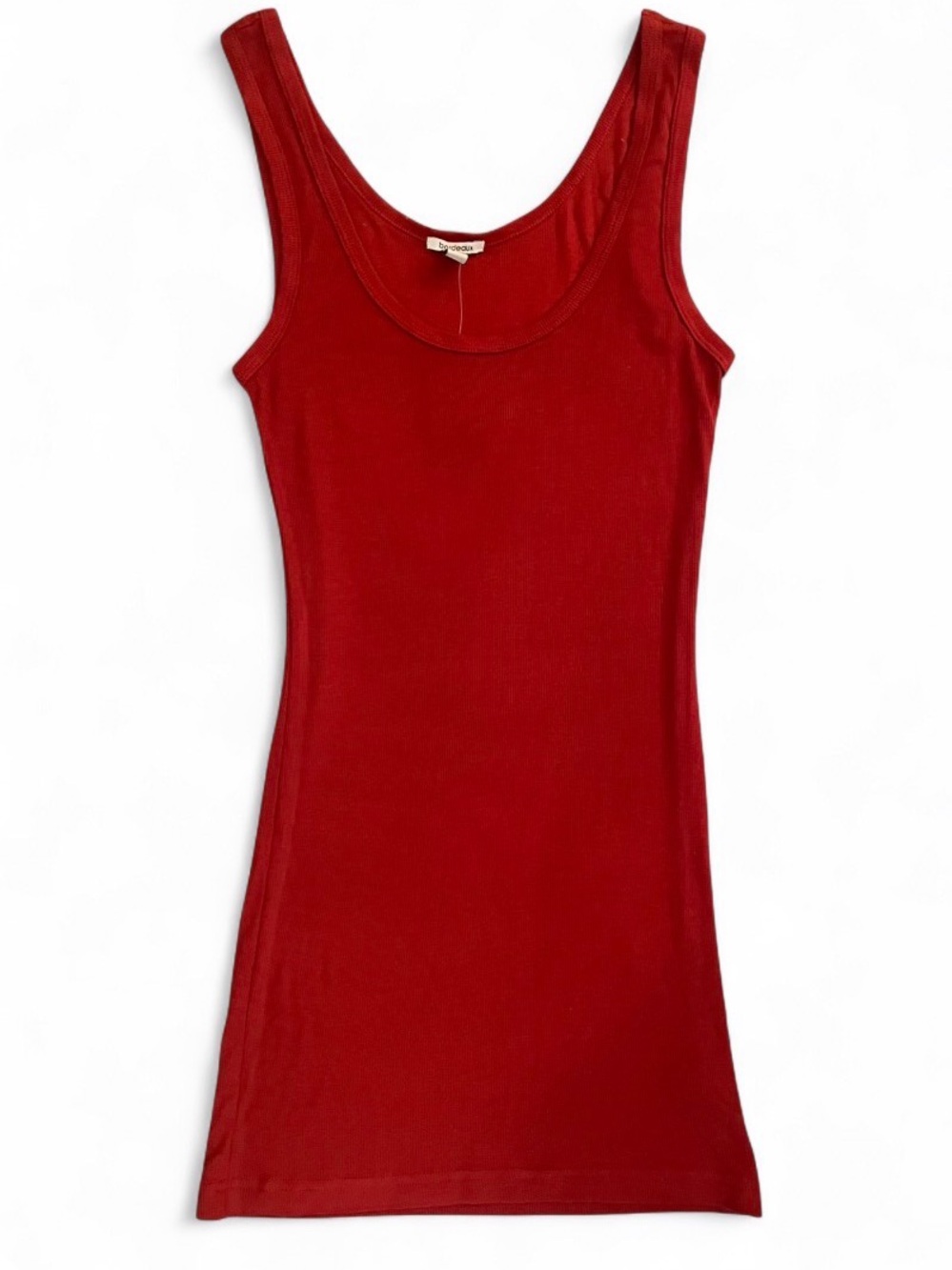 NWT Bordeaux from Anthropologie Red/ Orange Tank Top Women’s Size Medium
